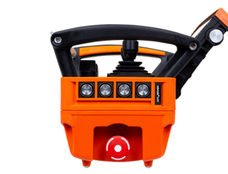 spectrum S. The compact transmitter with state-of-the-art 5" color display.