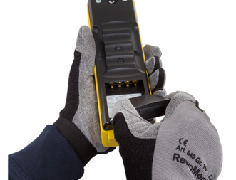 micron 7 Ex. The ATEX and IECEx rated handheld transmitter with color display.