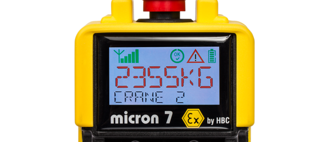 micron 7 Ex The ATEX and IECEx rated handheld transmitter with color display.