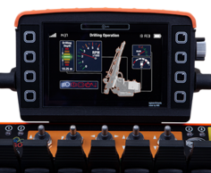 Data, information and warnings via configurable 5" color TFT | HBC-radiomatic GmbH