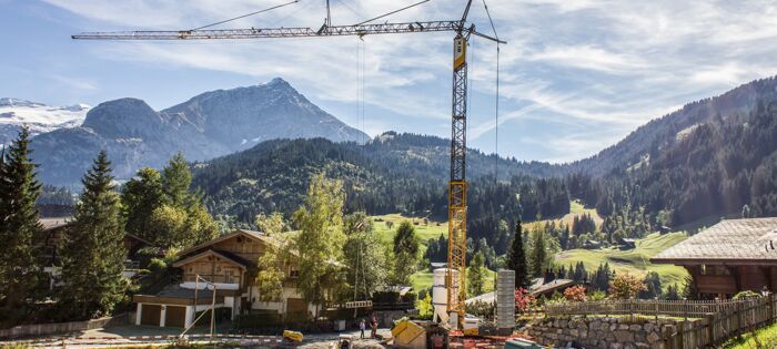Construction cranes