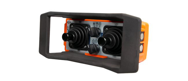 eco The compact joystick controller with the latest generation of high-performance HBC radio technology.