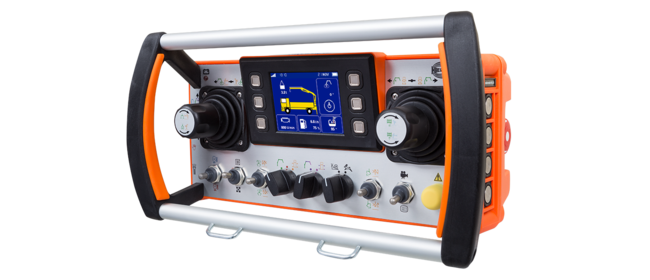 spectrum D The high-performing radio control with large equipment and display technology.