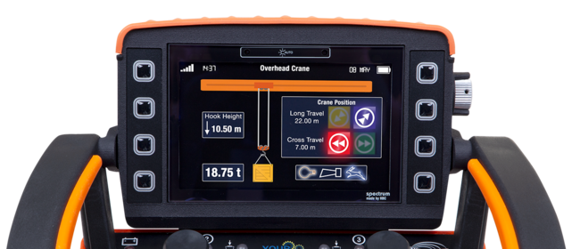 spectrum S The compact transmitter with state-of-the-art 5" color display.