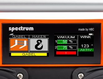 spectrum B. Top performance with built-in display.