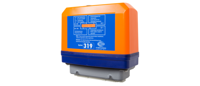 FSE 319 The Plug & Play radio receiver with 18 control functions and DC power supply.