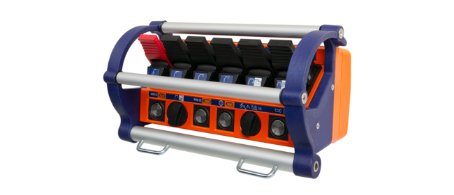 linus 6 The classic with linear levers for 6 stepless drives.