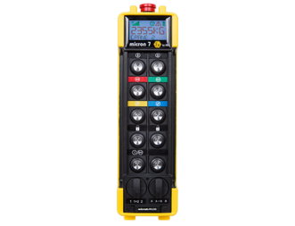micron 7 Ex. The ATEX and IECEx rated handheld transmitter with color display.