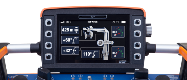 spectrum G Maximum performance and innovative 5“ color display.