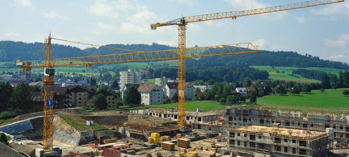 Construction cranes