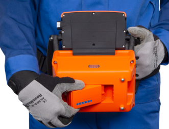 spectrum S. The compact transmitter with state-of-the-art 5" color display.