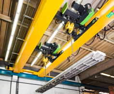 Pre-selection of trolley / hoist | HBC-radiomatic GmbH