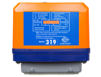 FSE 319. The Plug & Play radio receiver with 18 control functions and DC power supply.