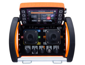 spectrum S. The compact transmitter with state-of-the-art 5" color display.