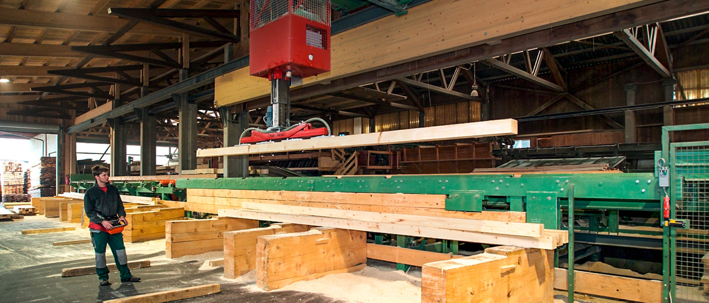 HBC radio controls provide safety and operating comfort in the timber industry.