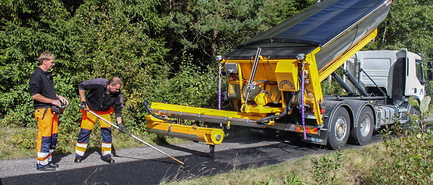 HBC radio systems can also be used to operate tarmac machines.