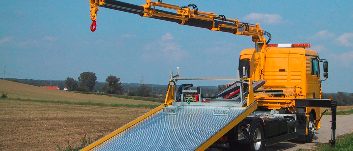 HBC radio controls are perfect for recovery vehicles.