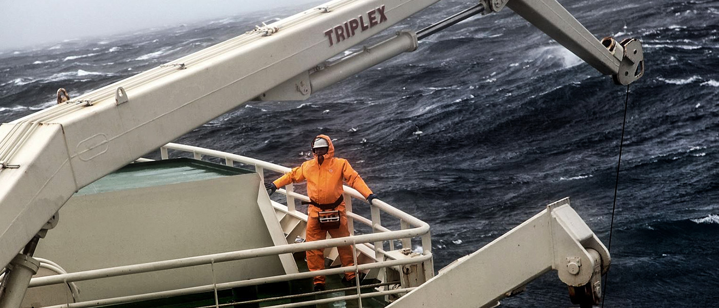 In control at sea: HBC radio controls for ship winches.