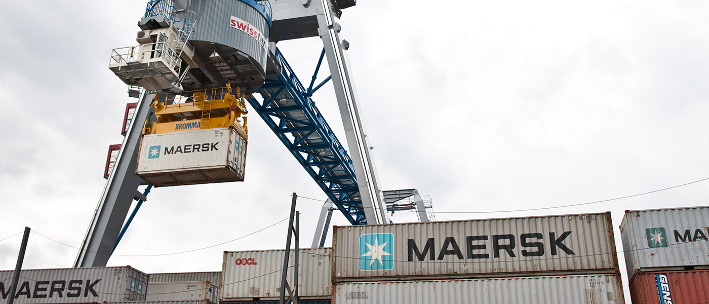 HBC radio controls allow for the safe and precise control of container cranes.