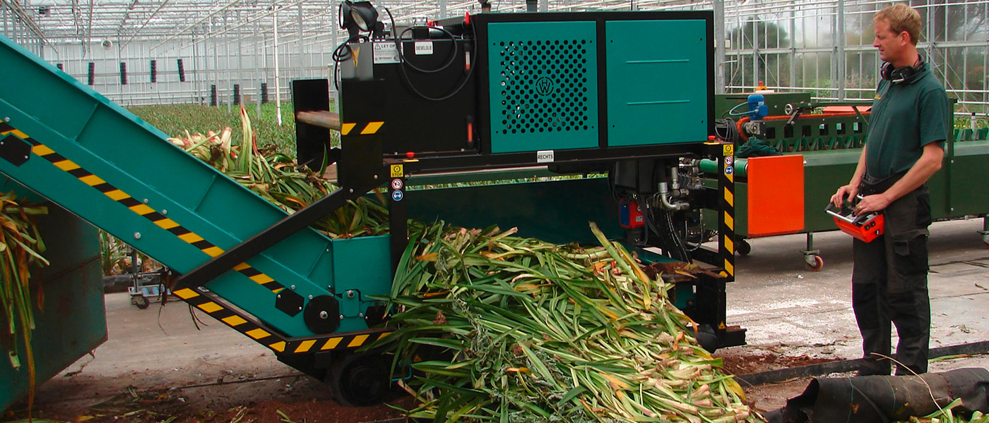 Our radio controls are useful helpers for the control of harvesting machines.