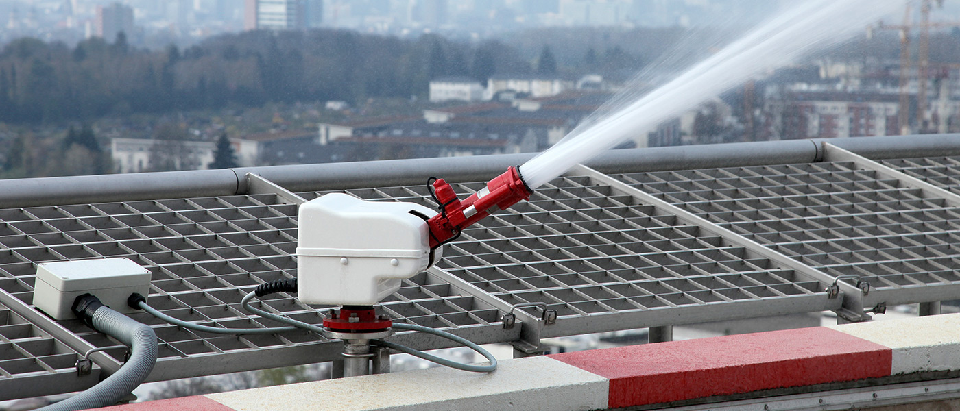 HBC radio controls are ideal for fire monitors and water guns.