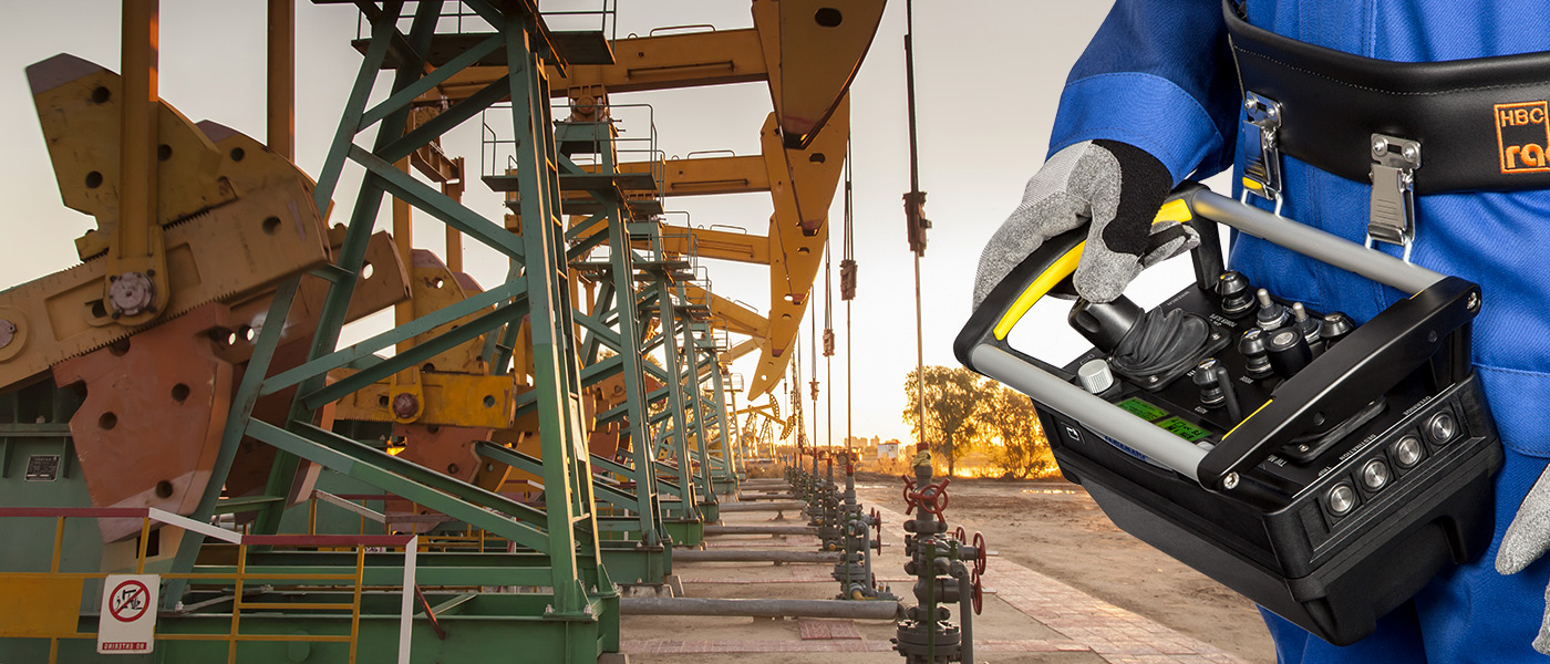 HBC radio controls are also a useful help in the oil and gas industry.