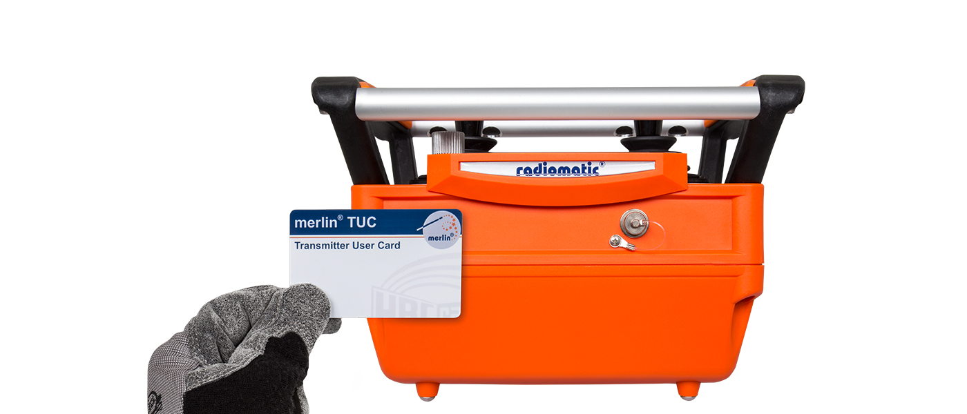 merlin<sup>®</sup> TUC (Transmitter User Card) – user identification <p>The easy and safe arrangement of access rights.</p>