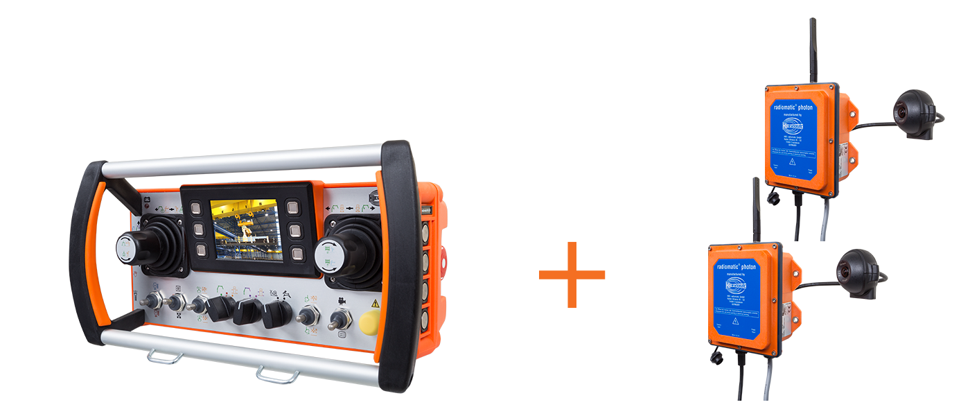 radiomatic<sup>®</sup> photon 2CAM switch <p>The clever operator assistance with 2 video cameras.</p>